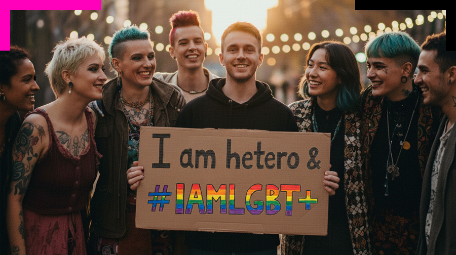 Je suis hétéro et #IamLGBTQI+