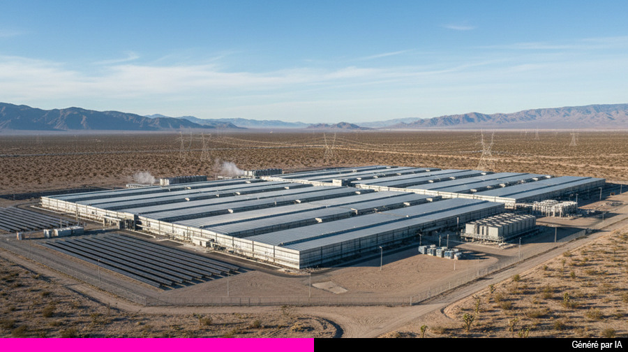 Un centre de données ax Etats-Unis.