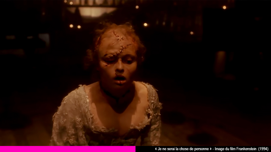 La reprise de pouvoir de la fiancée dans le film Frankenstein de 1994.
